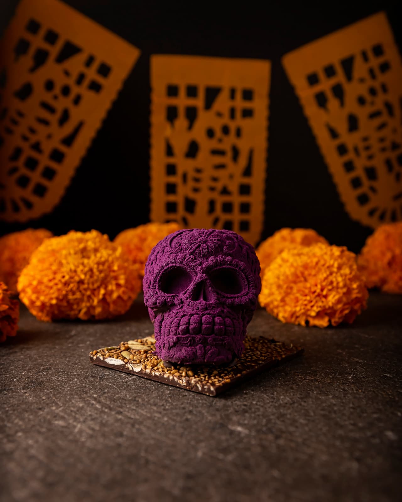 La cempasúchil, flor ícono de México.