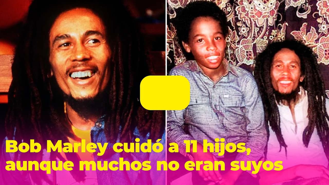 Bob Marley cuidó hijos que no eran suyos, pero sus razones no fueron bien vistas por todos