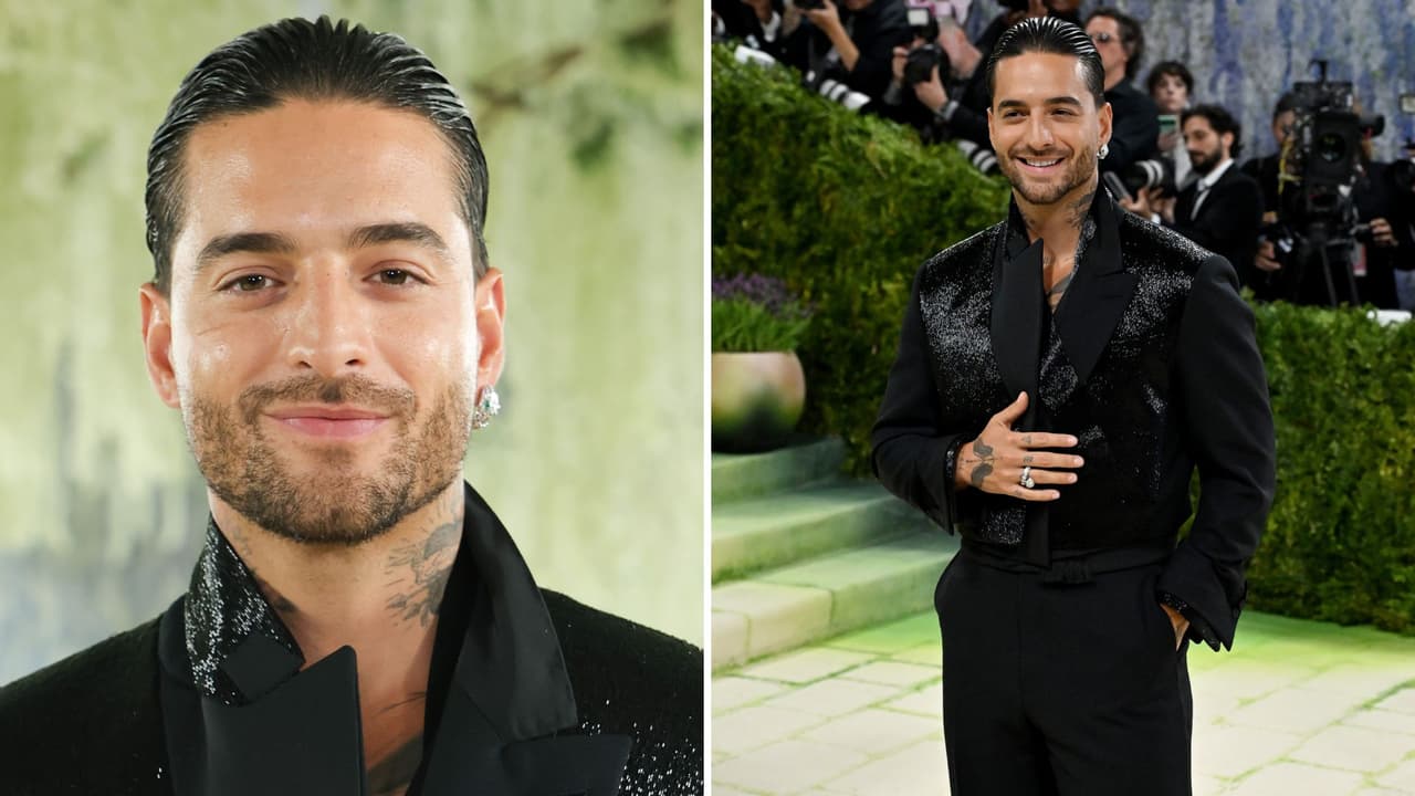 Met Gala 2026: Maluma deslumbra con su ‘look total black’