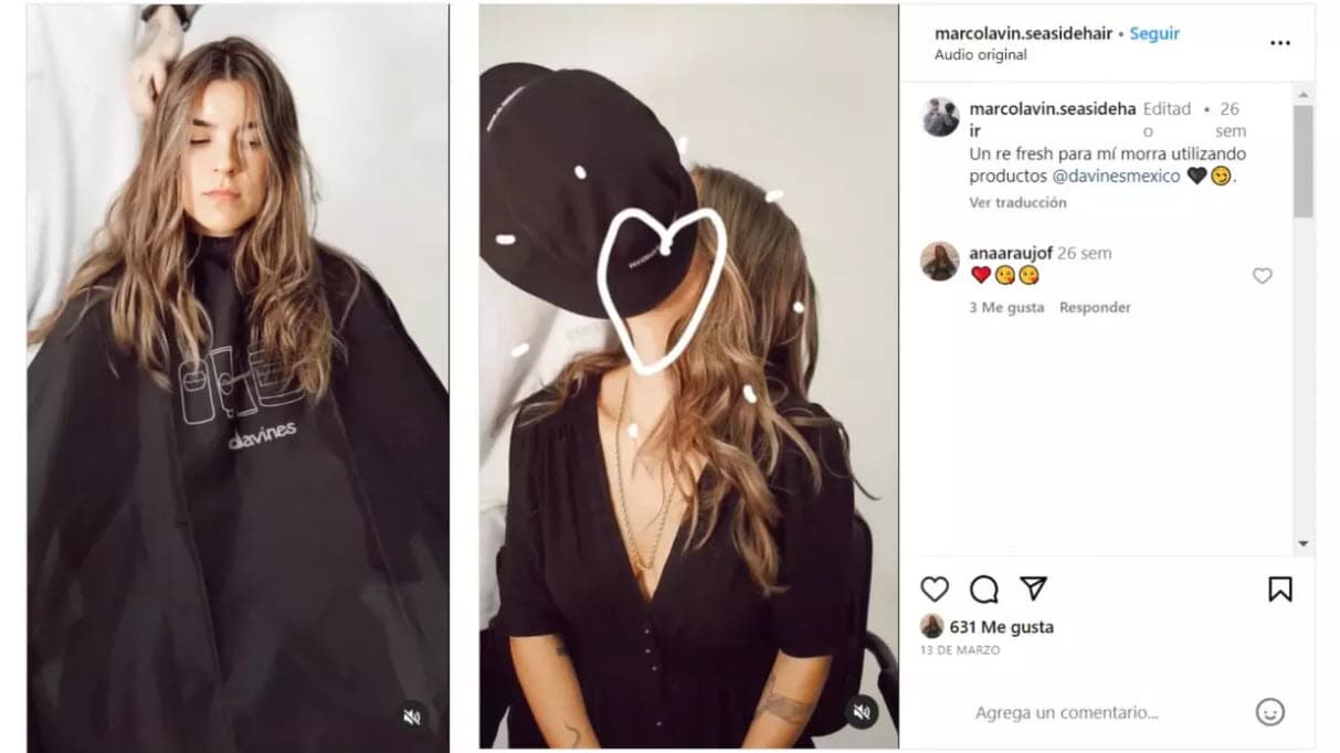 Marco Lavin y Ana Araujo