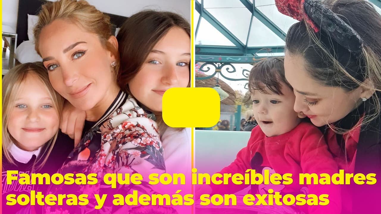 Famosas que además de exitosas son las mejores madres solteras y sacaron a sus hijos adelante