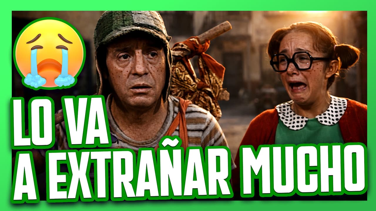 La Chilindrina llora por la partida del Chavo