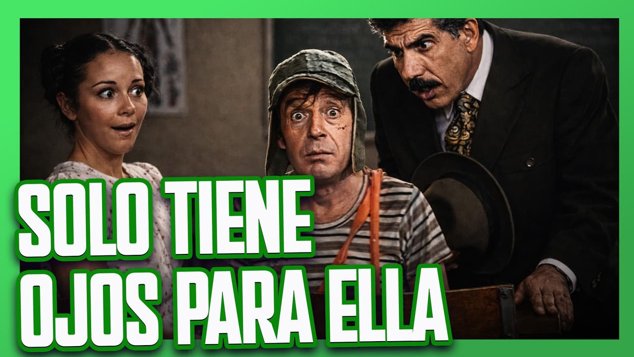 El Chavo no deja de ver a Paty durante la clase