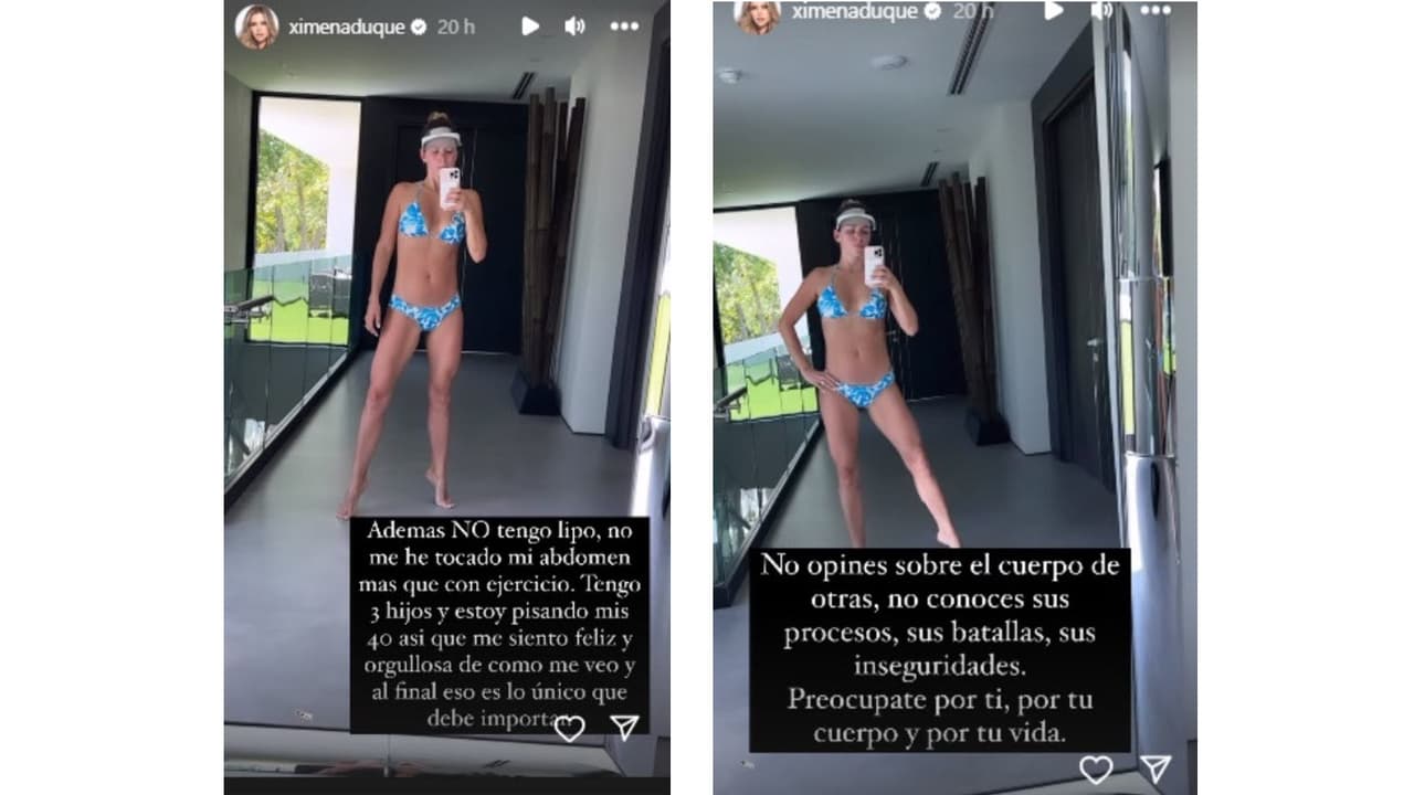 Ximena Duque "se ama tal y como es".