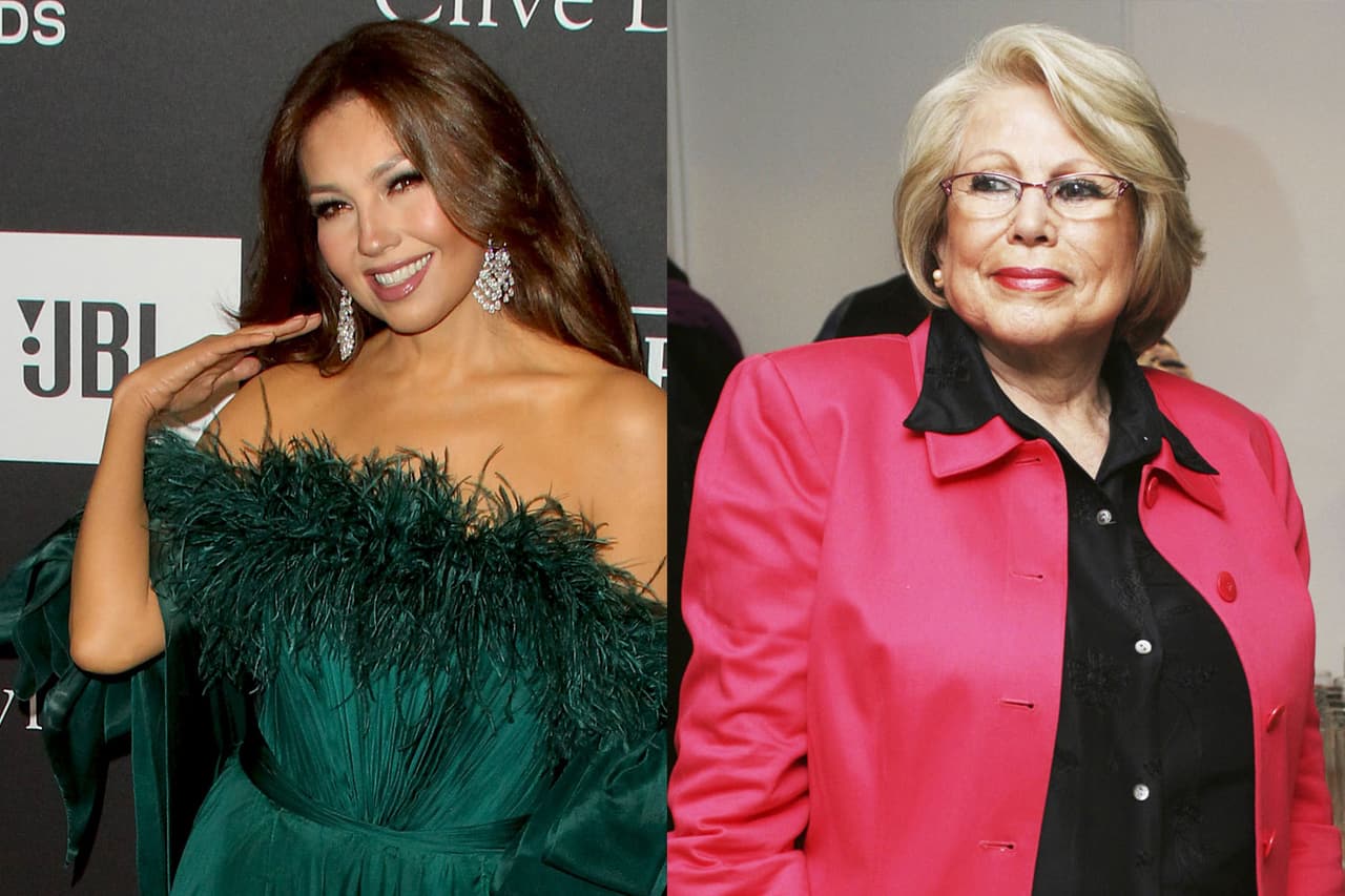 Thalía recuerda a su madre a 8 años de su muerte en Instagram