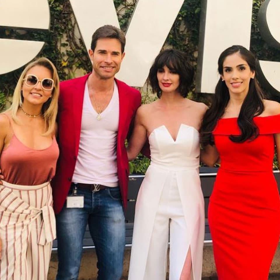 ¿Qué hacían juntos Angelique Boyer, Sebastián Rulli, Paz Vega y Sandra Echeverría?
