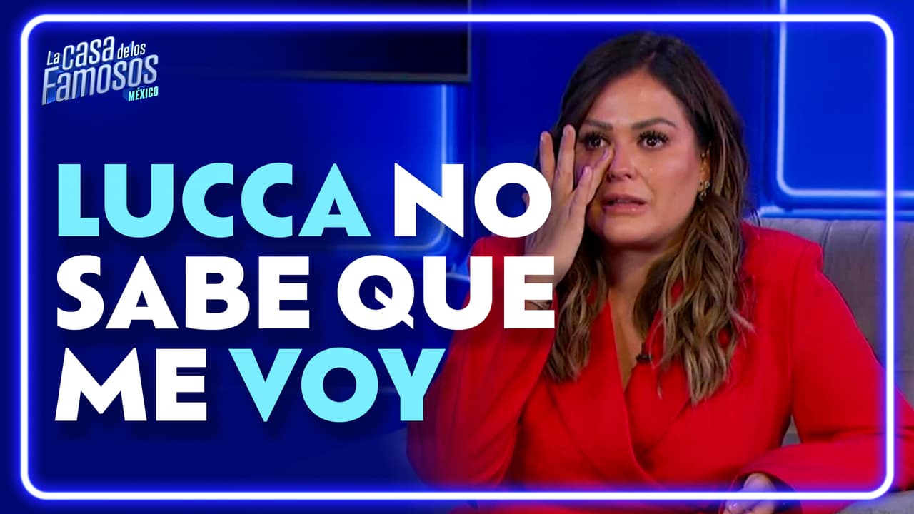 Mariana Echeverría ROMPE EN LLANTO por que se separará de su hijo | La Casa de los Famosos México