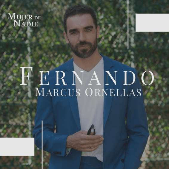 Marcus Ornellas protagoniza ‘Mujer de Nadie’, nueva producción de Giselle González donde da vida a ‘Fernando’, un personaje que dará mucho de qué hablar.