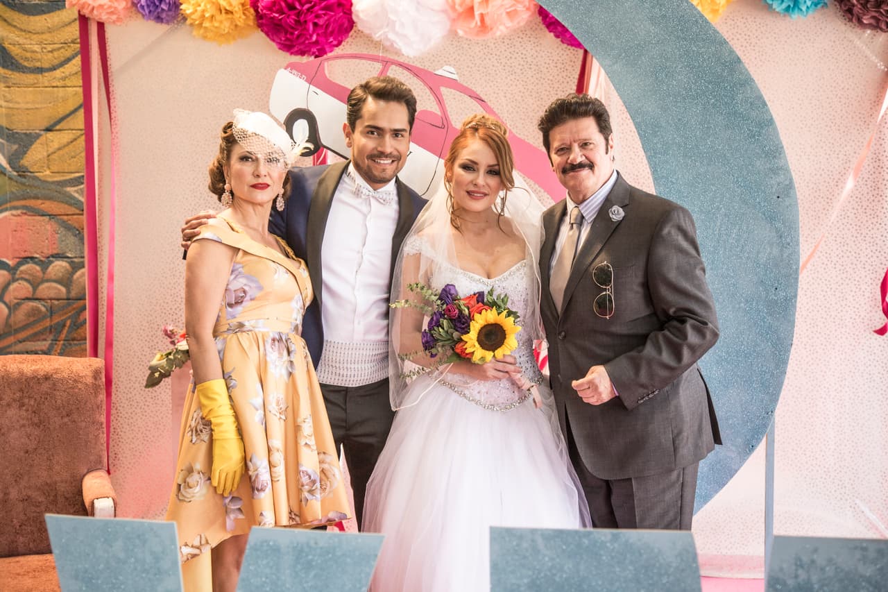 Luego con 'Don Fede', quien aprovechó el evento para pedirle matrimonio a su 'Solecita'.
