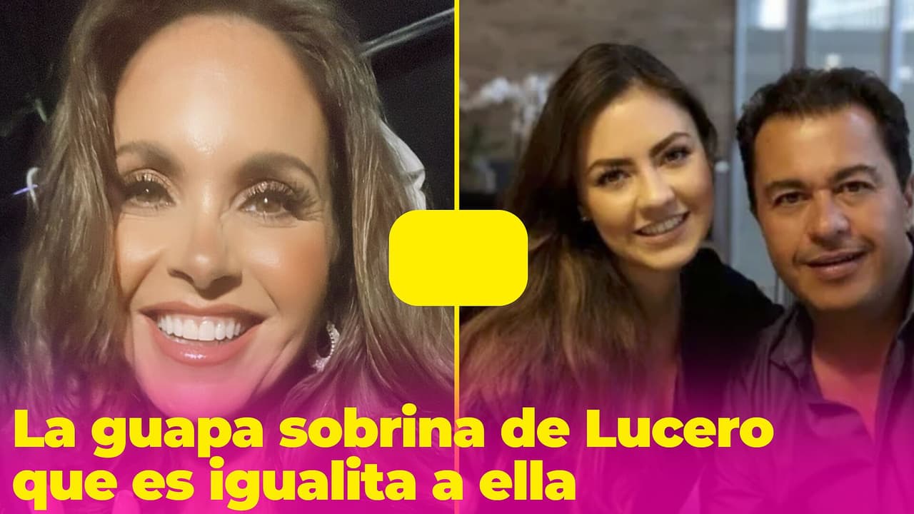 Lucero tiene una guapa sobrina que podría ser su clon, conoce a Montse Hogaza