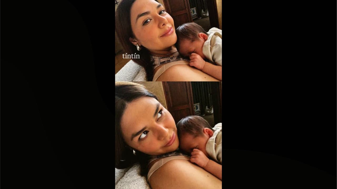 El bebé tiene apenas un mes de nacido