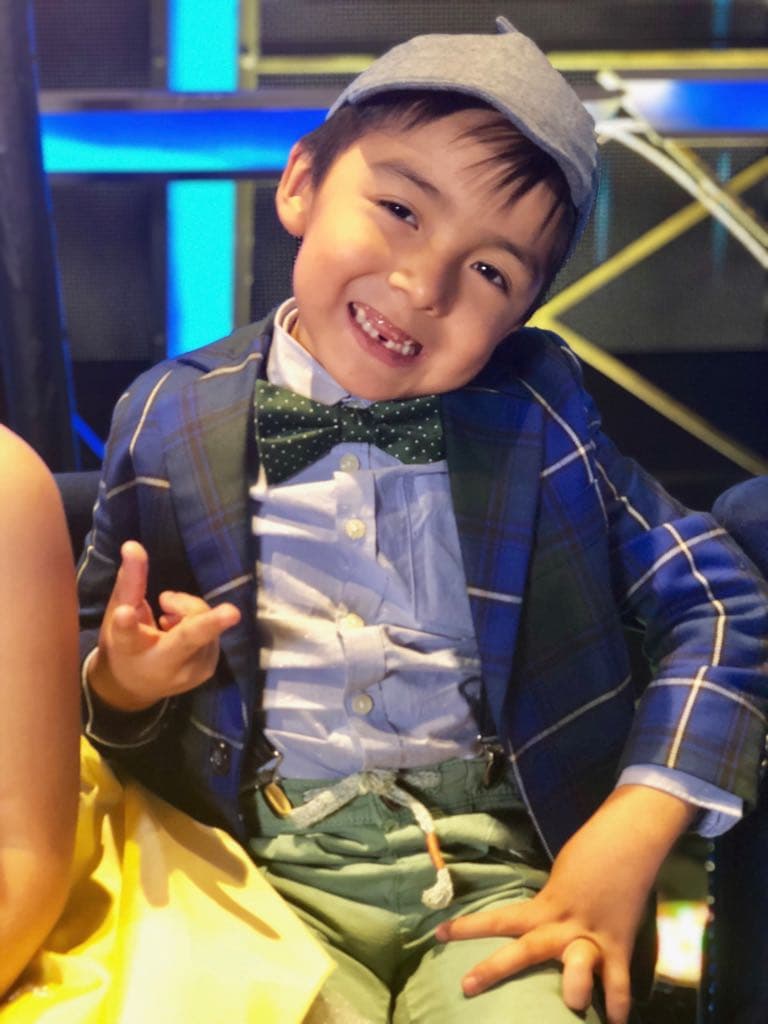 El adorable Morokito nos sonrió a la cámara (y nos presumió dentadura).