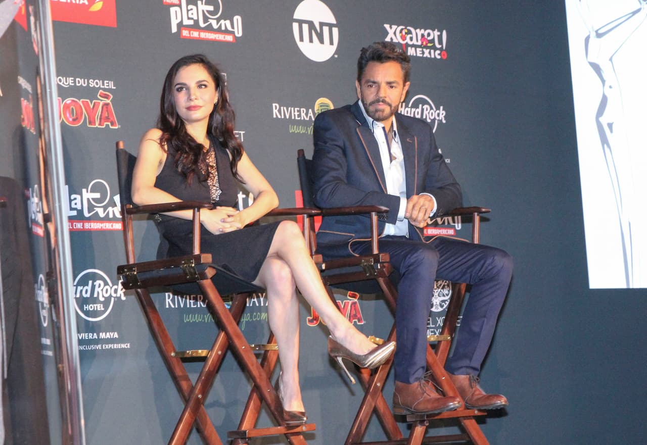 Eugenio Derbez y Martha Higareda anunciaron los nominados a los Premios Platino 2018