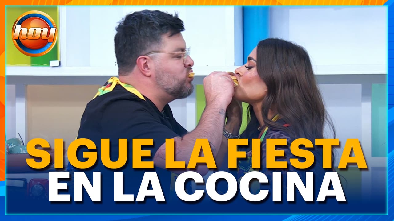 Paul y Gali se curan la cruda con una torta de chilaquiles divorciados