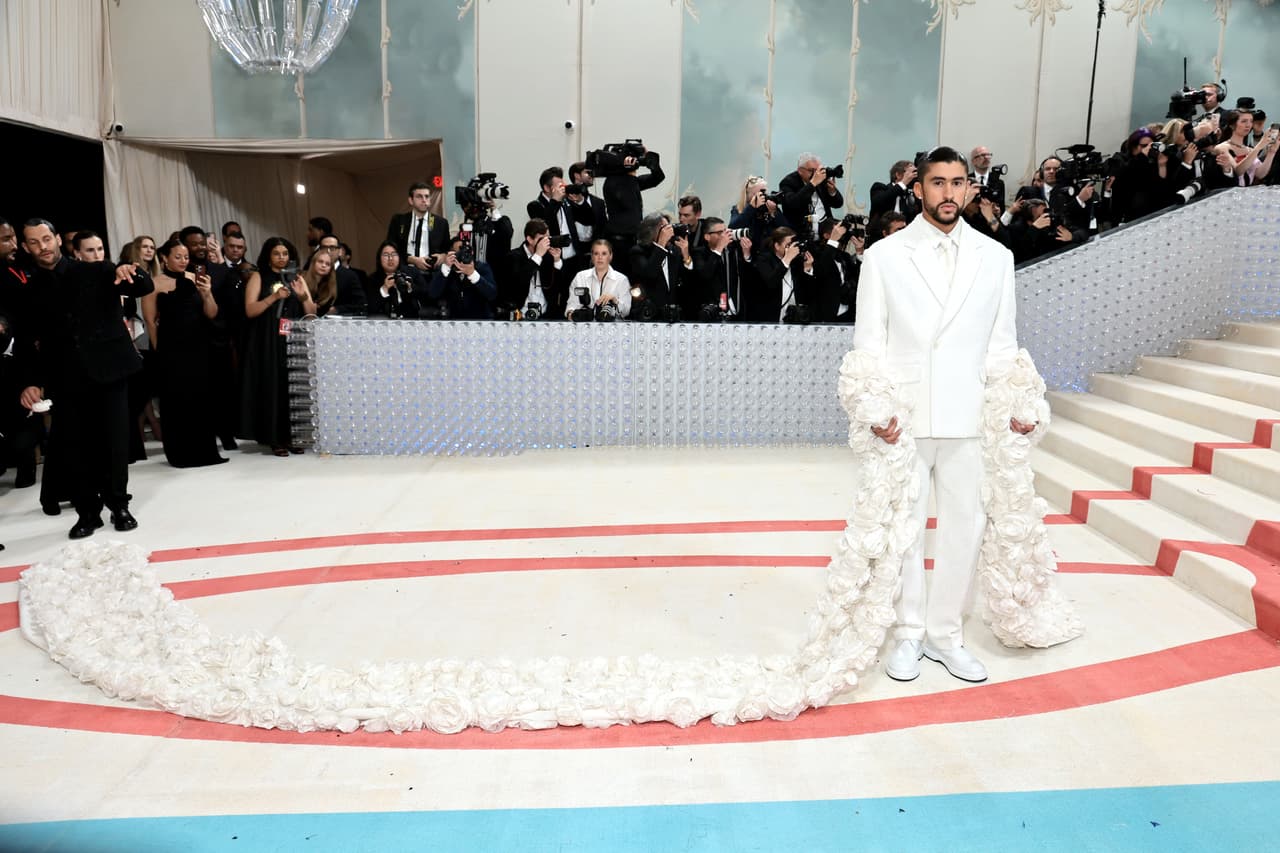 Bad Bunny en la MET Gala 2023.