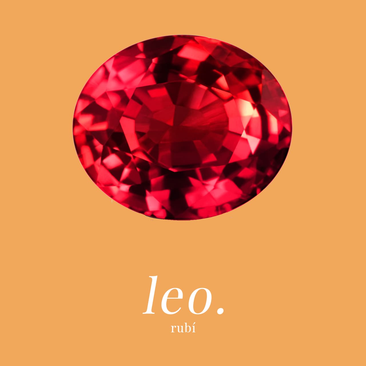 LEO - RUBÍ: Aleja los accidentes y los daños físicos. Se utiliza para atraer la claridad mental.
