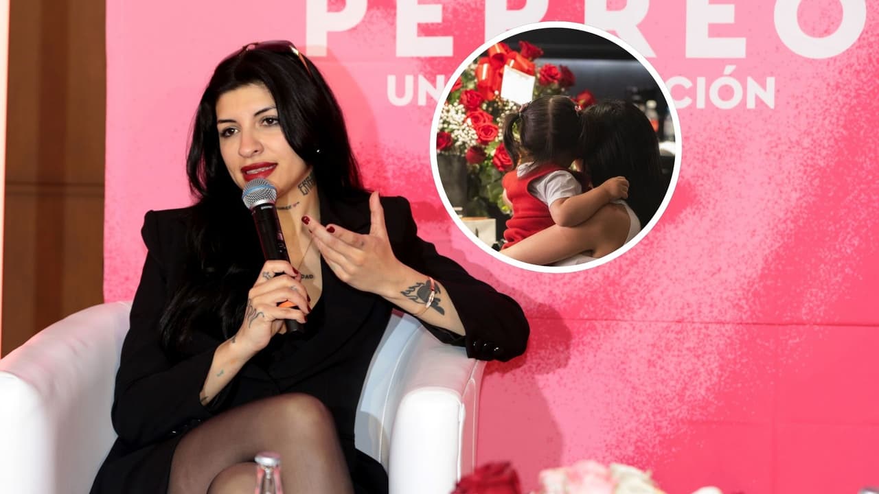 Con nuevo tatuaje y disfrazada junto a su hija Inti, Cazzu celebró Halloween y así lo presumió 