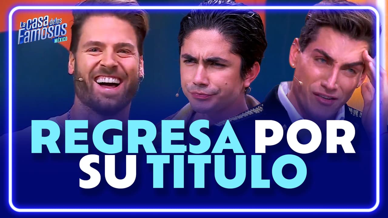 Jorge Losa defiende el título de máximo ganador de las pruebas de 'La Casa de los Famosos México'
