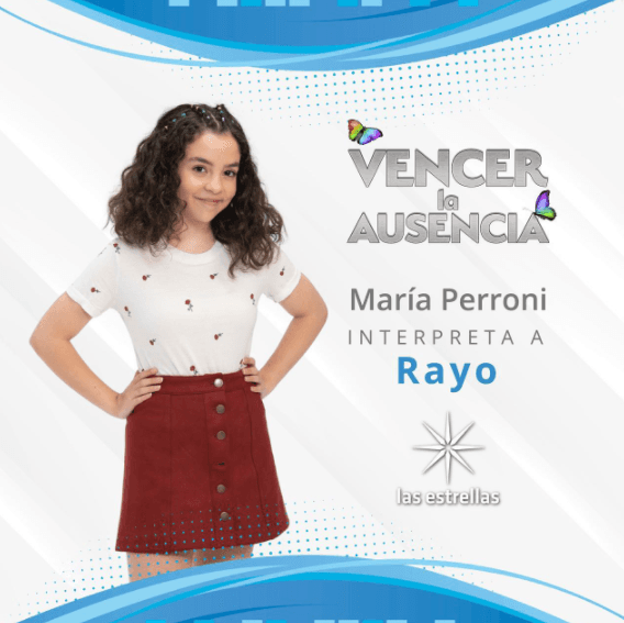 María Perroni será 'Rayo', parte importante de esta nueva entrega.