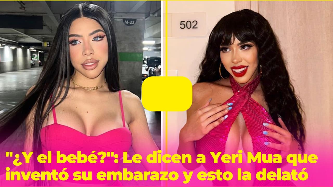Le dicen a Yeri Mua que inventó su embarazo y esta sería la prueba: "¿Y el bebé dónde lo dejó?"