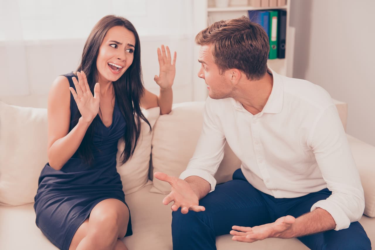 Peleas comunes antes de un rompimiento
