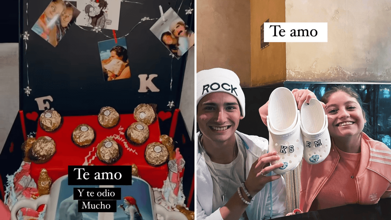 Karol Sevilla y Emilio Osorio se dan tiernos regalos en San Valentín