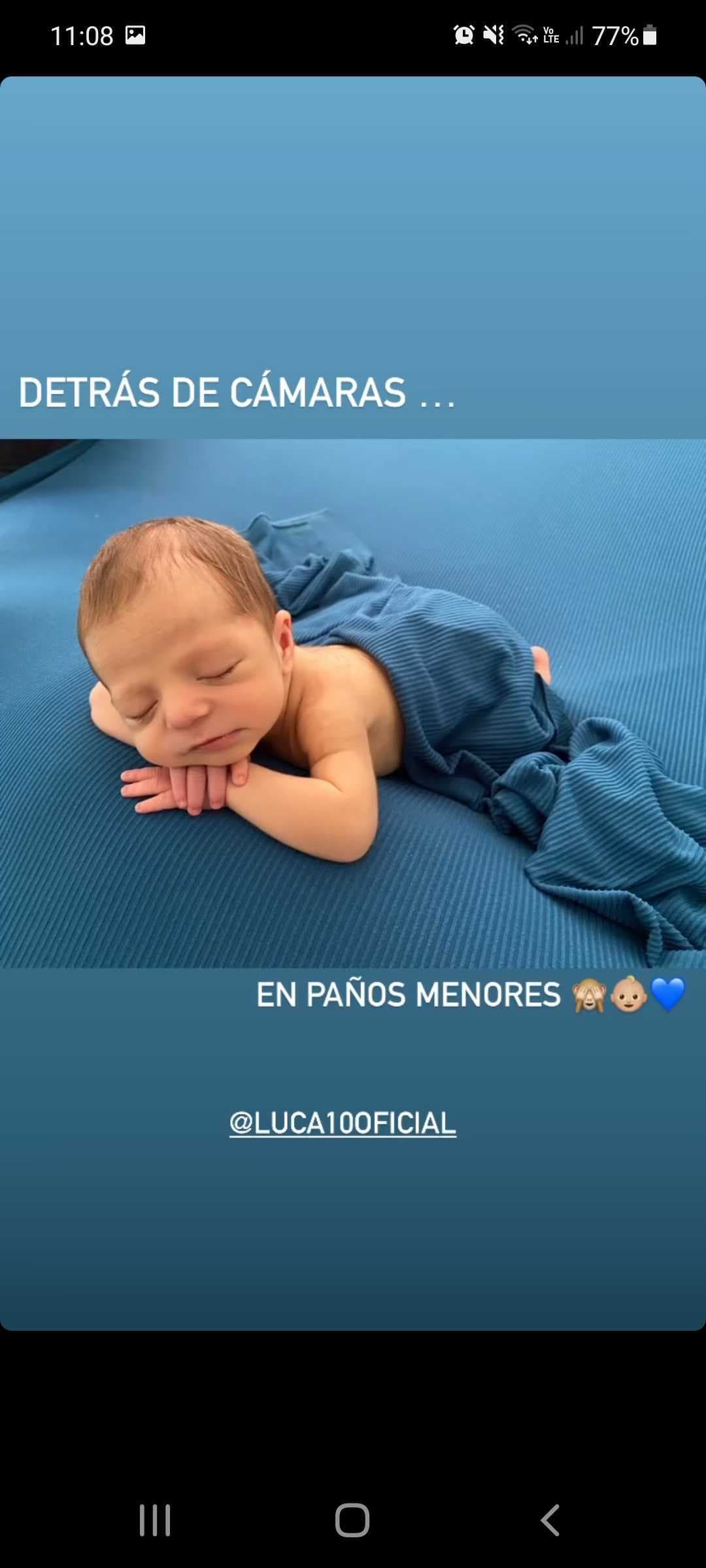 “Hoy Luca tuvo su primer shooting y esto pasó, los hermanos no podían falta, acompañando a Luca. Vean qué cosa tan hermosa”, precisó Jenny García en varias fotografías.