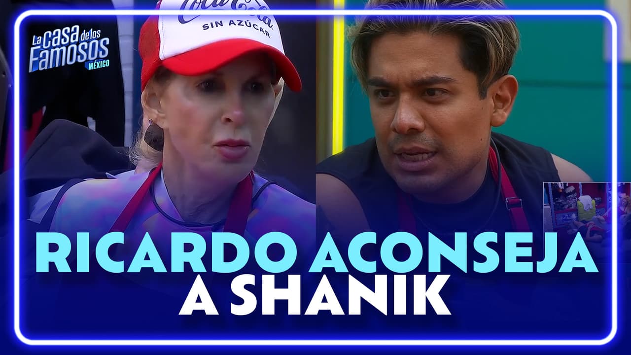Ricardo Peralta le da clases de EMPATIA a Shanik Berman | La Casa de los Famosos México