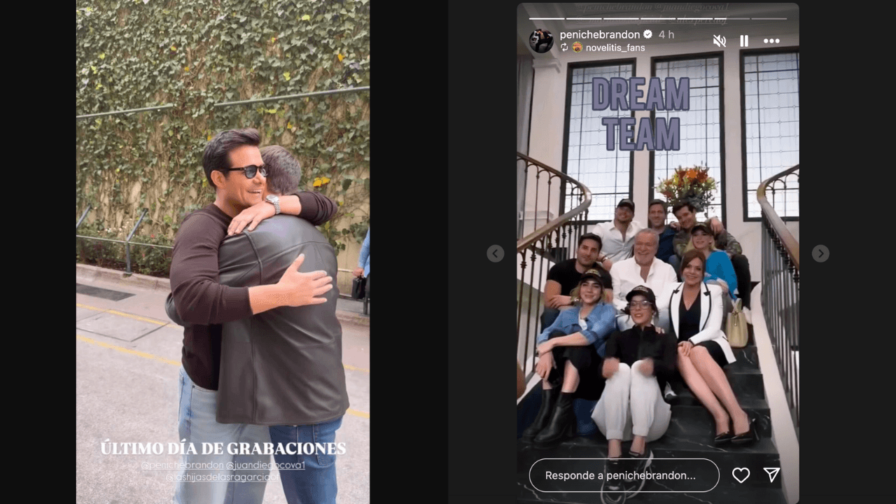 Brandon Peniche se despide de Las hijas de la señora García