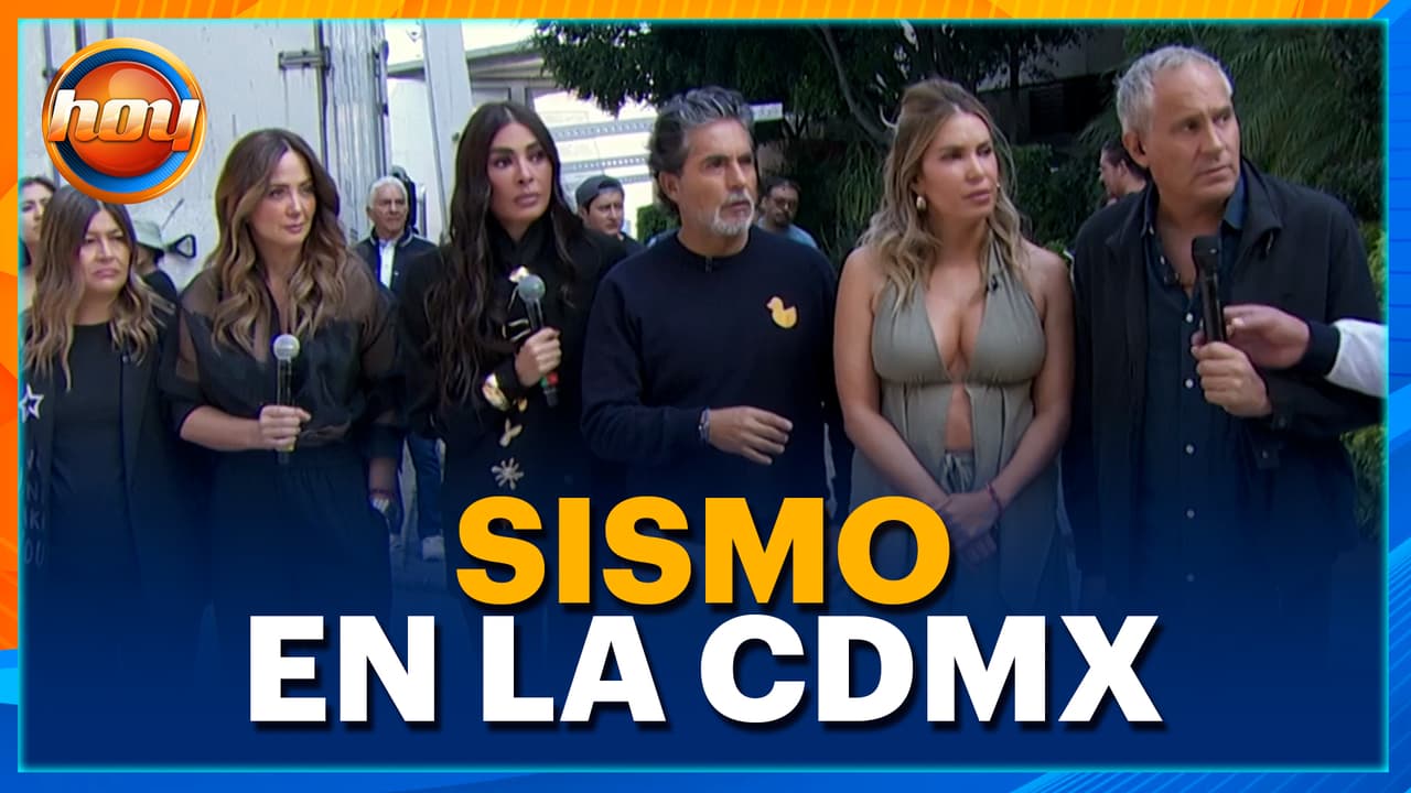 Conductores de Hoy evacuan el foro ante riesgo de sismo