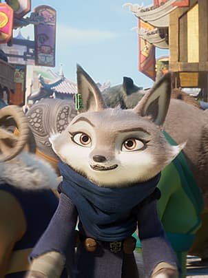 Zhen promete ayudar a Po a atrapar a La Camaleona en 'Kung Fu Panda 4'
