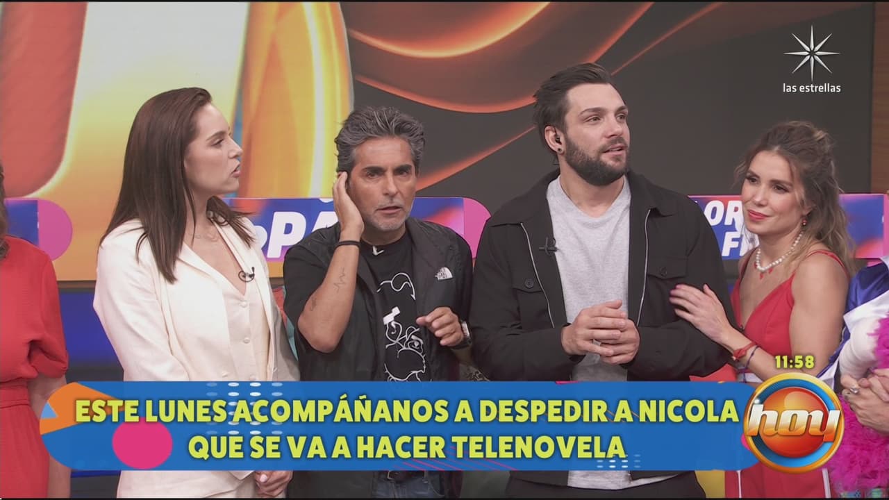 Nicola Porcella se va de Hoy y anuncia el motivo de su salida