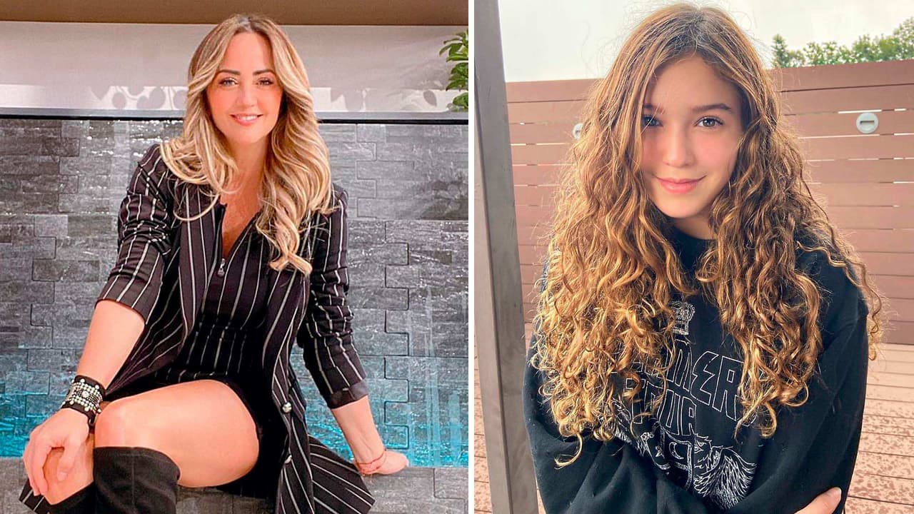 Andrea Legarreta se conmueve en pleno programa por el cumpleaños 16 de su hija Mía