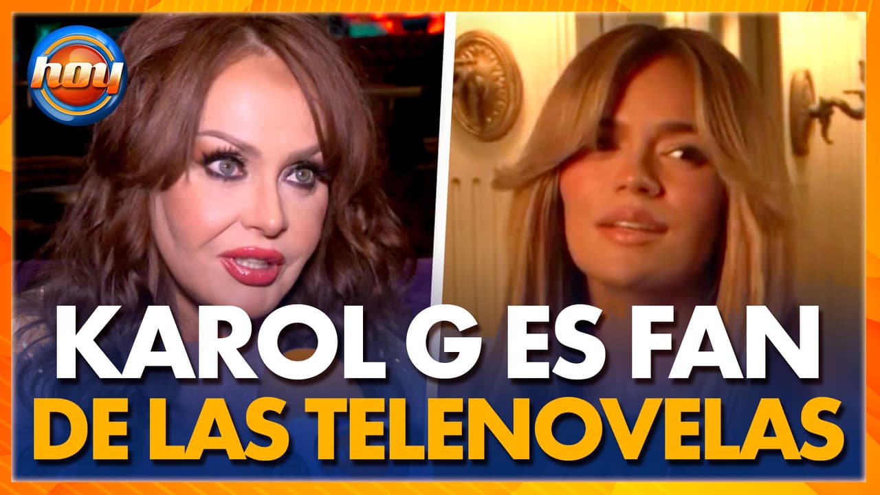 Gaby Spanic REVELA cómo fue grabar un videoclip junto a Karol G