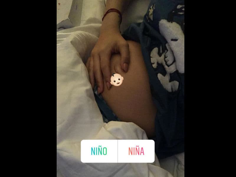 La actriz dejó entrever que todavía no sabe el sexo del bebé