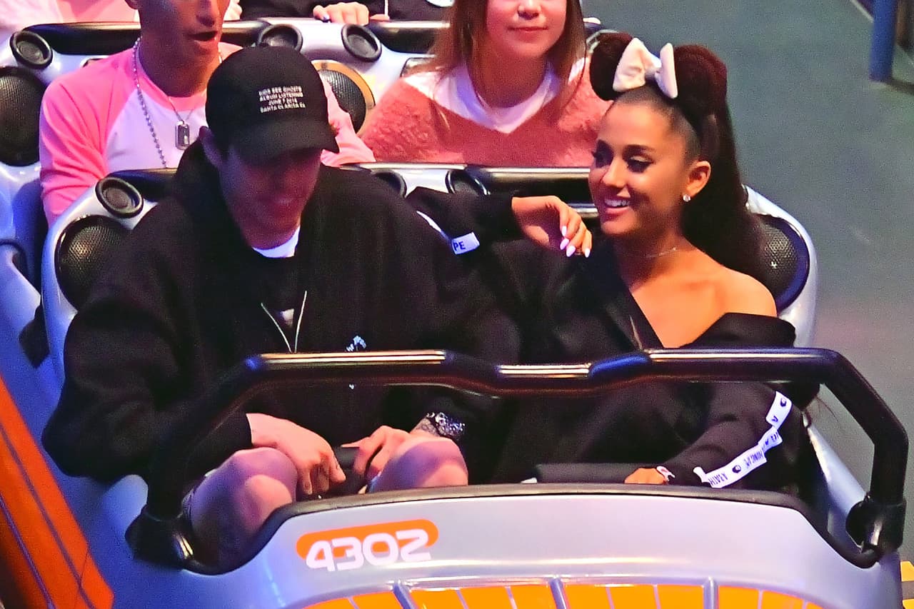 Ariana Grande se comprometió con el comediante Pete Davidson (FOTO: The Grosby Group)
