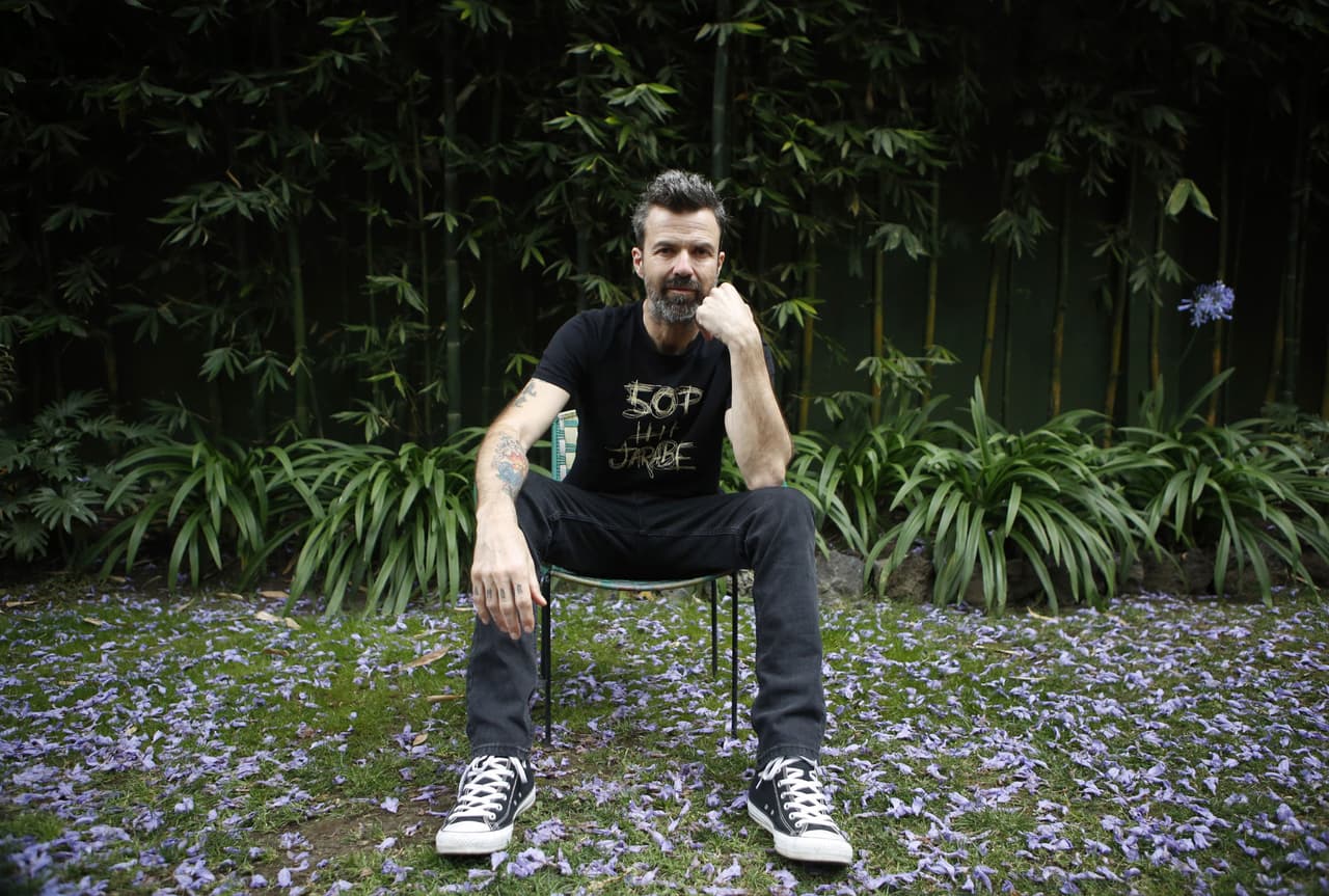 Pau Donés previo a su presentación en el Vive Latino 2017