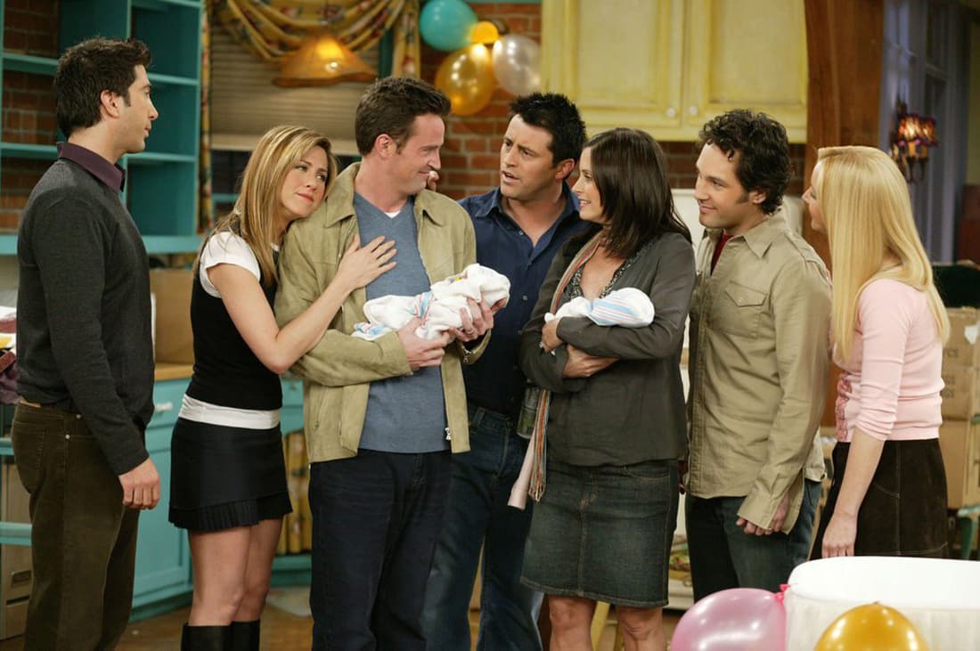 El final de ‘Friends’ es uno de los momentos más emotivos de la televisión (FOTO: NBC)