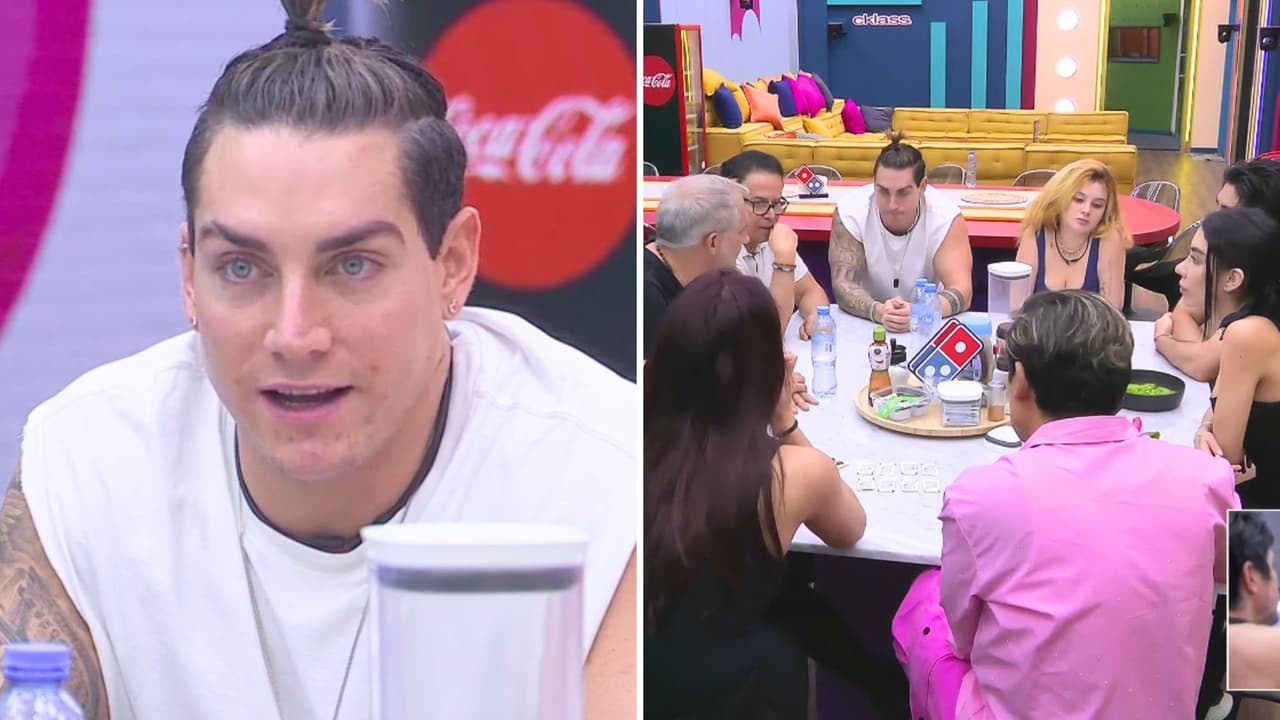 Agustín tiene junta con los habitantes de La Casa de los Famosos México
