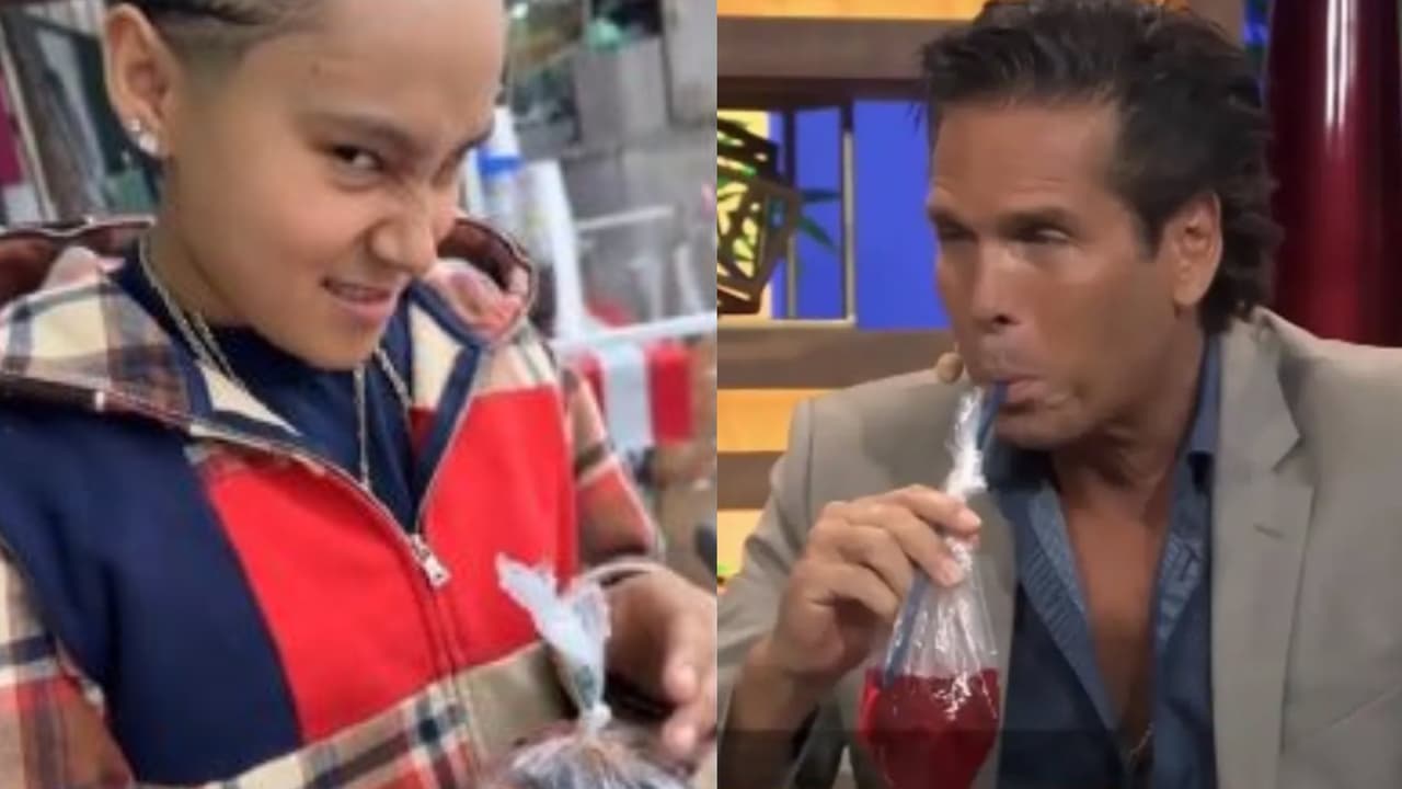 "¿Qué es esto?": comparan a Palazuelos con Yahritza por reacción a refresco en bolsa