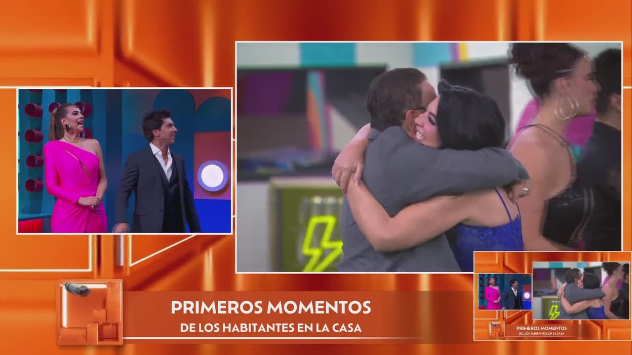 Así fue el abrazo entre Mario Bezares y Paola Durante