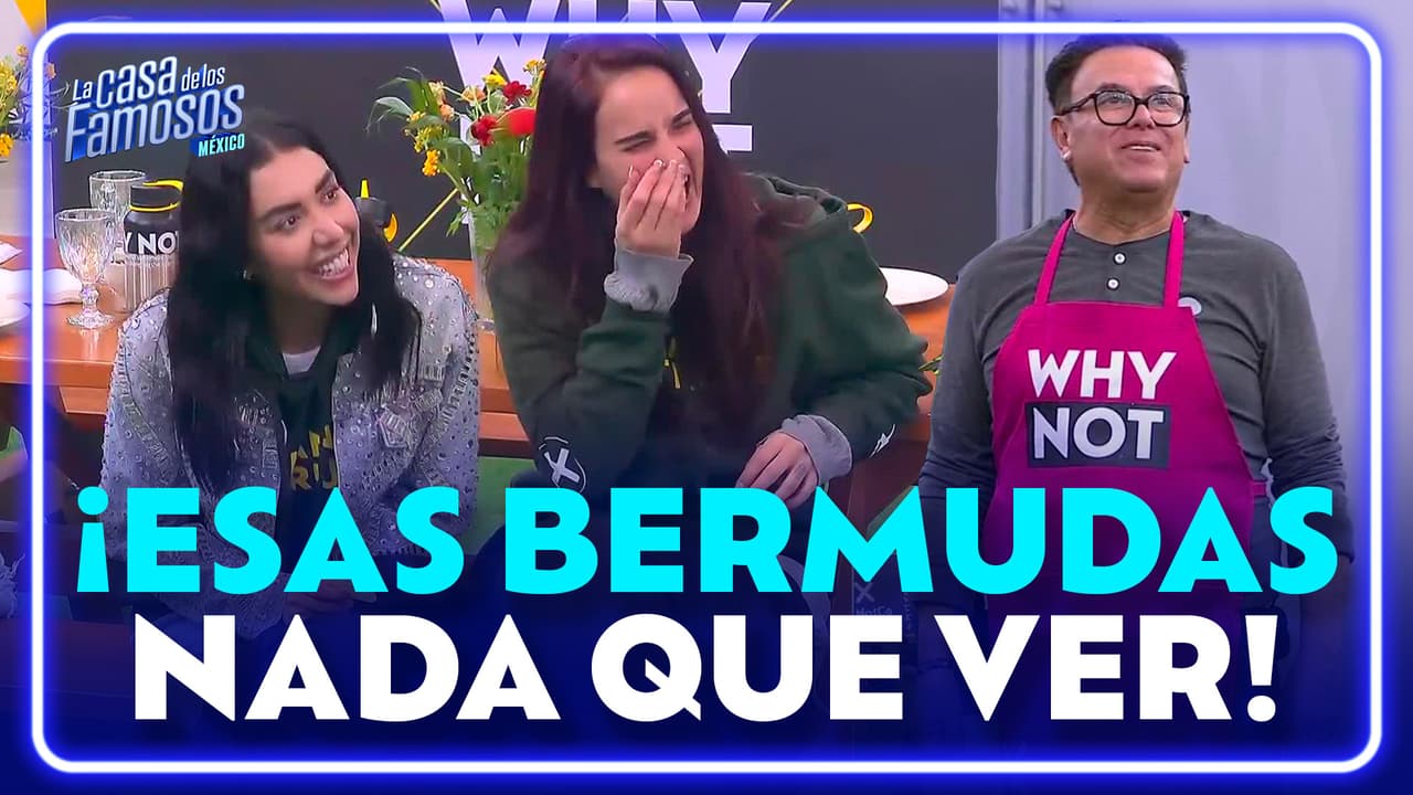 "¡Se están burlando de mí!": Karime y Gala bromean sobre las bermudas y las piernas de Mayito
