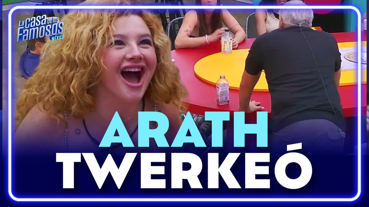 Arath imita a Briggitte twerkeando en la fiesta mexicana