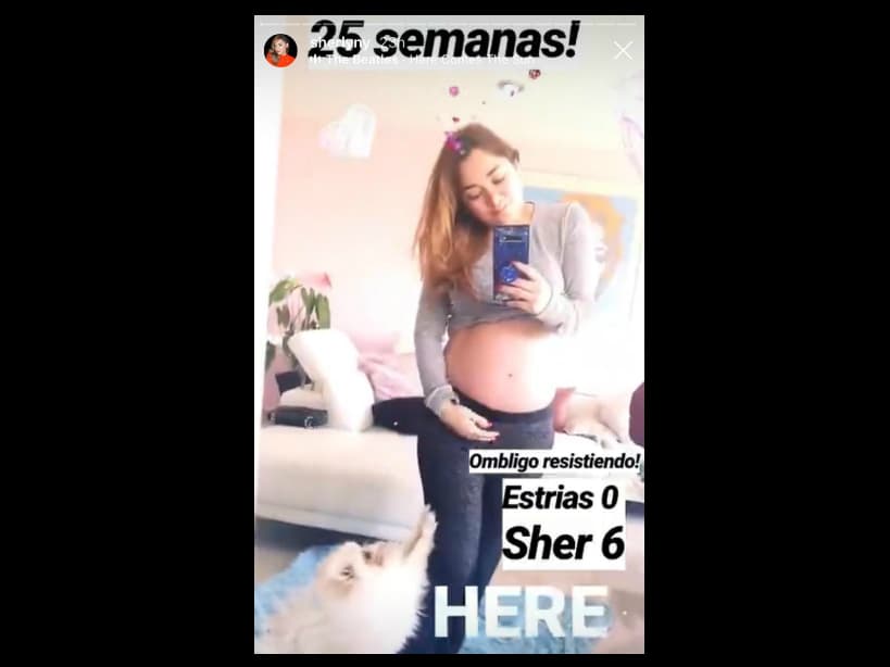 Con esta foto, Sherlyn presume que le va ganando 'la guerra' a las estrías: “Sher 6 - Estrías 0”