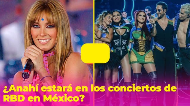 ¿Anahí estará en los conciertos de RBD en México, luego del problema de ...