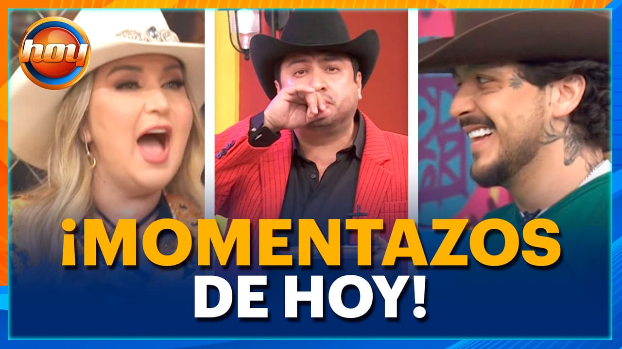 NODAL jugó futbolote, ALICIA Villarreal cantó con Legarreta y JULIÓN cayó a la taquiza en HOY