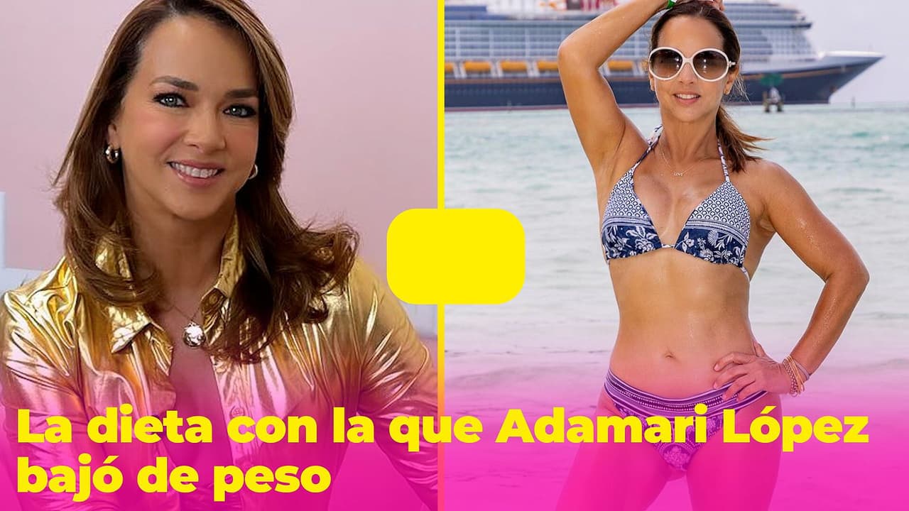 Adamari López logró su espectacular figura gracias a esta dieta