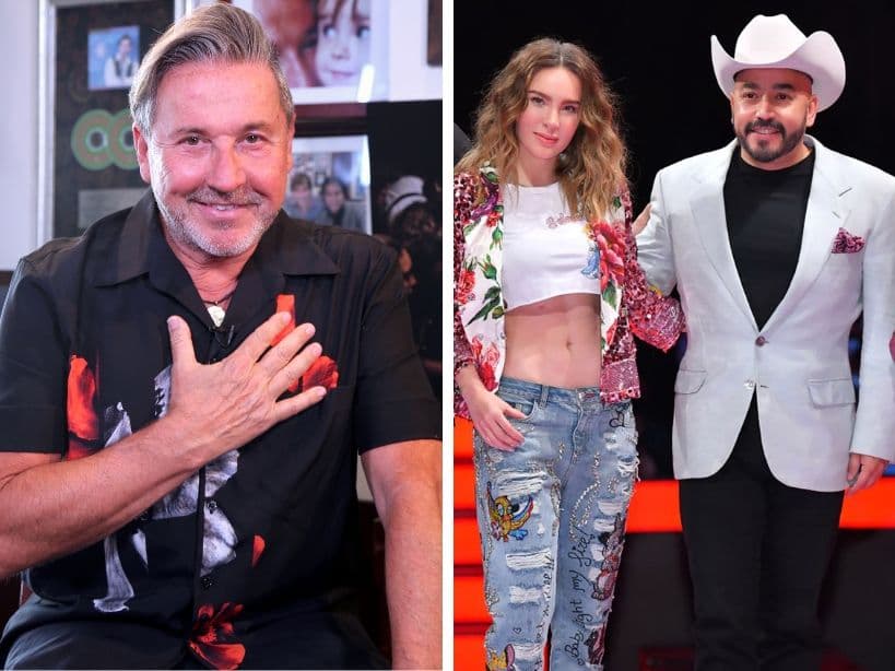 Ricardo Montaner sugiere a Belinda tatuarse la cara de Lupillo Rivera: "el reto debería ser ese"