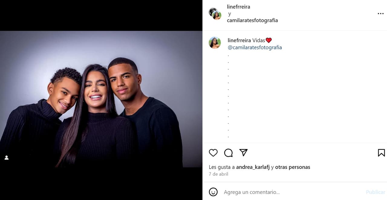 Ellos son los hijos de Aline Ferreira, quien murió a los 33 años