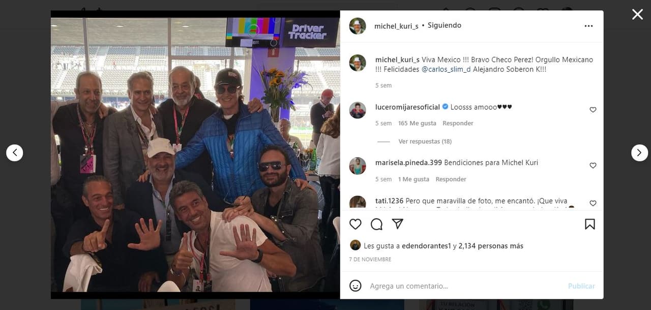 Lucerito Mijares expresa su amor por Michel Kuri, pareja de su mamá.